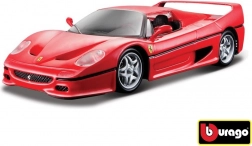 Metallmodell Bburago 1:24 Ferrari F50 rot