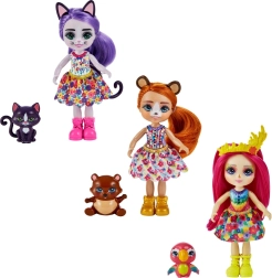 Puppe ENCHANTIMALS kleine Schwester mit Tierchen