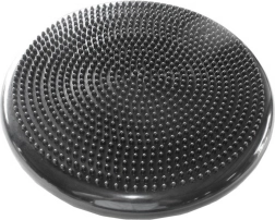 Merco beidseitige Balance-Unterlage mit Massage-Noppen 33 cm schwarz - 1 Stück
