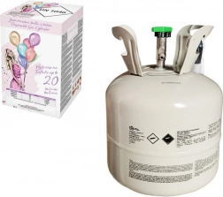 Helium zum Aufblasen von 20 Luftballons