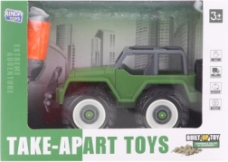Schraubbarer Jeep aus Kunststoff für Kinder