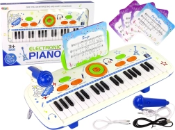 Elektrische Kinder-Klaviatur Blue USB MP3 Noten