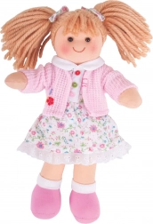 Bigjigs Toys Stoffpuppe Poppy 28 cm