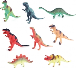 Set aus Dinosauriern 21 - 29 cm
