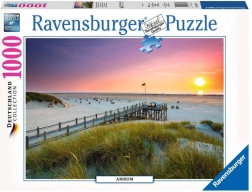 Puzzle Sonnenuntergang über Amrum 1000 Teile
