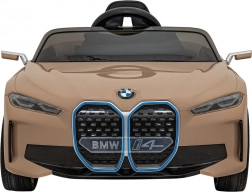 Elektrisches Kinderauto BMW i4 mit Fernsteuerung – Gold
