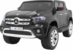 Elektrisches Kinderauto MERCEDES X-Class 4x4 schwarz mit Fernsteuerung – schwarz