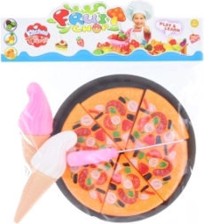 Set zum Schneiden – Pizza und Eis