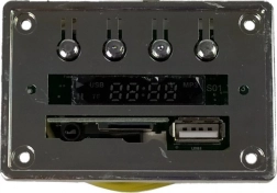 Musikpanel fürs Auto mit Akku