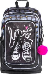 Schulrucksack Baagl Cubic Sneakers