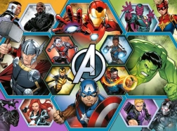 Puzzle RAVENSBURGER Avengers XXL 100 Teile