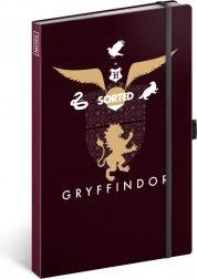 Notizbuch Harry Potter Gryffindor, liniert 13 × 21 cm