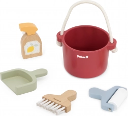Holz-Putzset POLARB mit Eimer und Zubehör von VIGA