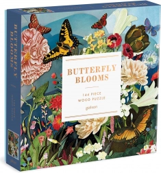Galison Holzpuzzle Schmetterlingsgarten