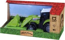 Kindertraktor mit Schaufel mit Geräuschen und Licht