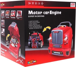 Interaktives Werkstatt-Set für kleine Mechaniker – Rot