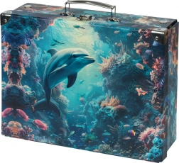 Faltbarer Schulranzen Delphin