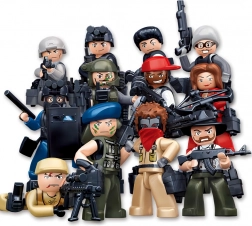 Sluban Figuren Polizist und Dieb