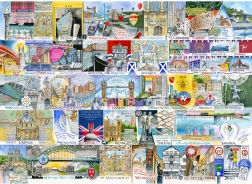 Puzzle Helle Lichter der Metropolen 1000 Teile GIBSONS