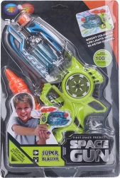 Weltraumpistole mit Licht- und Soundeffekten 25 cm