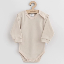 Baby-Body aus Baumwolle New Baby beige 74 (6–9 Monate)