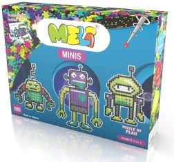 Konstruktionsspiel MELI Minis Roboter 3 in 1 – 1000 Stk.