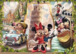 RAVENSBURGER Puzzle Mickey und Minnie im Urlaub 1000 Teile
