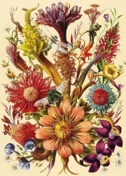 Puzzle Blumen Märchenhafter Blumenstrauß 1000 Teile