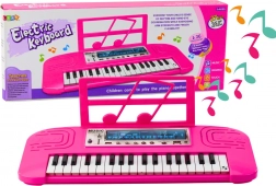 Elektrisches Piano für Kinder 36 Melodien Rosa