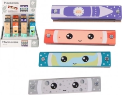 Holz-Kinderharmonika 13 cm