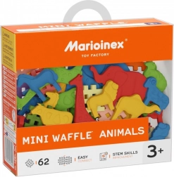 Kreativbausatz Mini Waffle Tiere 62 Stk.