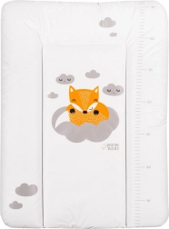Weiche Wickelauflage New Baby Fuchs weiß 70 × 50 cm