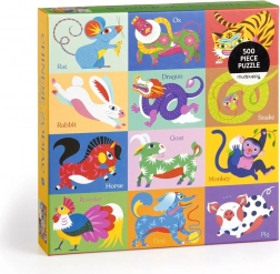 Puzzle Chinesischer Tierkreis 500 Teile