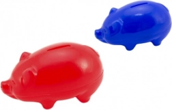 Sparschwein aus Kunststoff 16 cm, 2 Farben