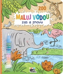 Male mit Wasser immer wieder – Zoo