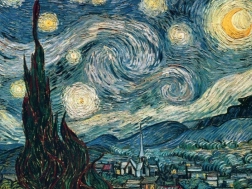 Puzzle Vincent van Gogh: Sternennacht