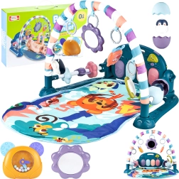 Interaktive Spielmatte mit Klavier Blau