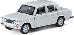 Weißes Auto mit Licht und Sound, 18 cm