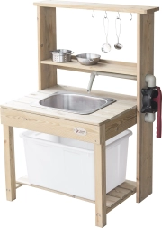 Große Holz-Küche mit echtem Wasser von Classic World