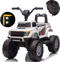 Elektrisches Kinderfahrzeug Milly Mally Ford F-150 Raptor – Weiß