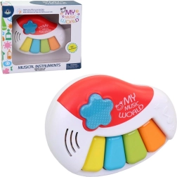 Elektronisches Klavier mit Batterien