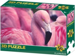 3D-Puzzle Flamingo 100 Teile
