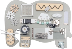 Aktivitäts-Tafel Elefant MONTESSORI BABY MIX