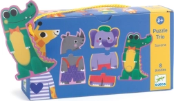 Djeco Puzzle Savana Trio