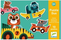 Puzzle Duo Rennwagen