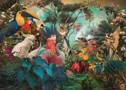 Puzzle HEYE Fauna Fantasies – Vogelvielfalt 1000 Teile