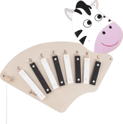 Wand-Musiktafel Zebra CLASSIC WORLD