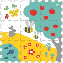 Mein erstes Schaumstoff‑Puzzle Wiese TREFL