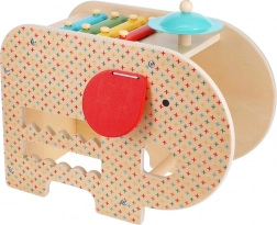 Holzmusik-Elefant 5v1 Petit Collage