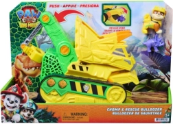 PAW Patrol Der Mighty Kinofilm Dino Rubble Bulldozer Chomp & Rescue mit Figuren